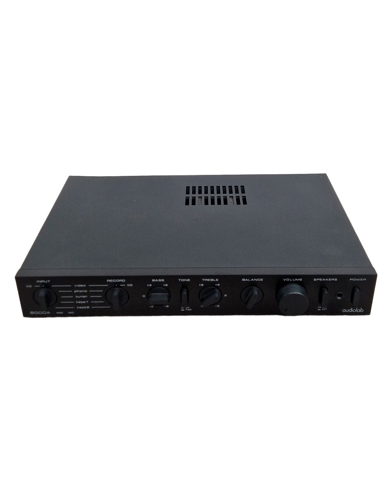 Audiolab 8000A - Hi-Fi Amplifier - Black - Fair w/ Manuals - image 1