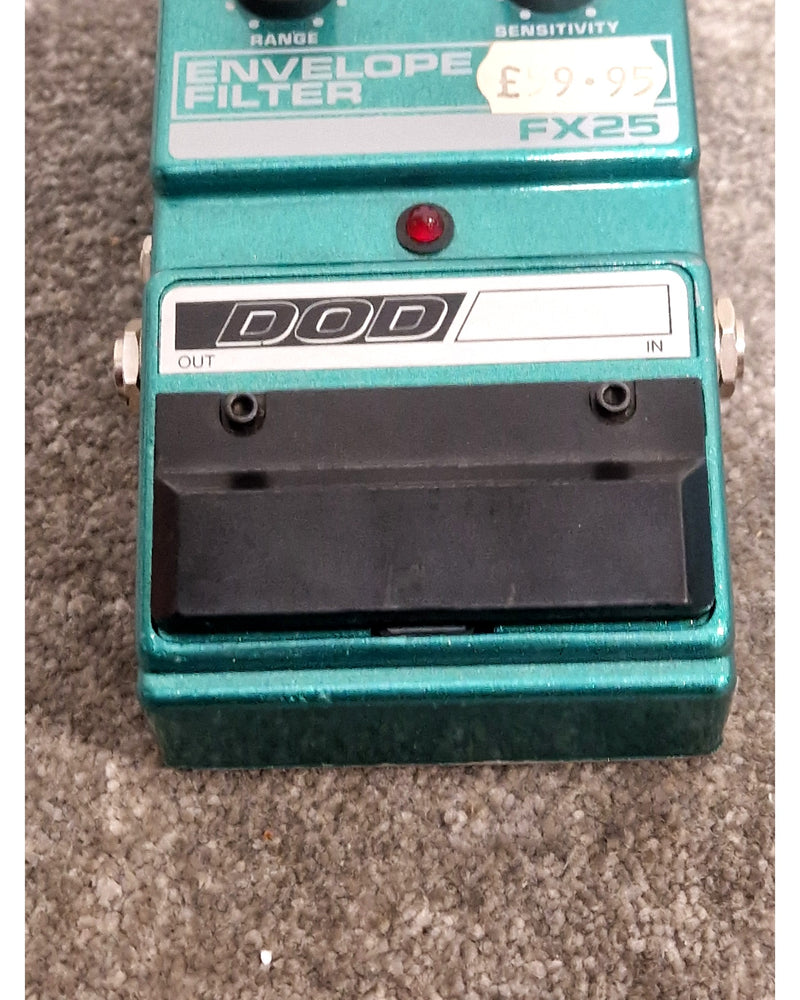 DOD Envelope Filter FX25 - Effects Pedal - Green - Good - Image 3