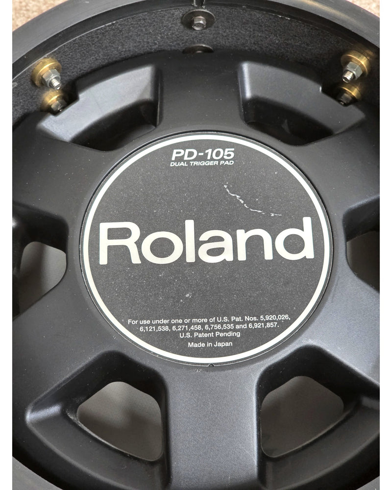 Roland PD-105 Dual Trigger Pad - Drum Hardware - Good - image 3