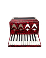 Galotta 12 Bass Accordion - Red – Accordion - Fair w/ Hard Case - Image 1