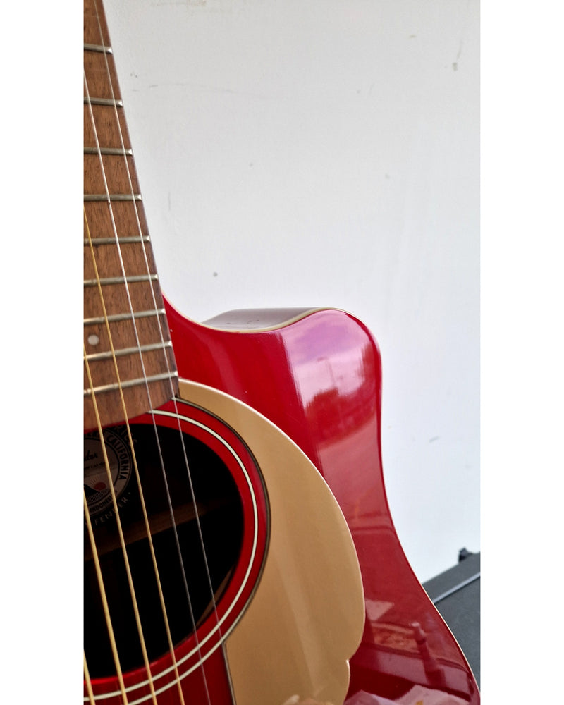 Fender Redondo Player - Acoustic Guitars - Red - Excellent - Image 6