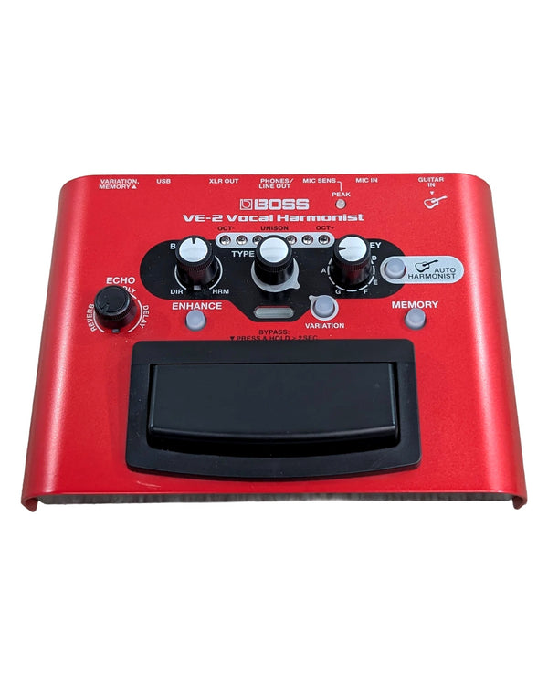 Boss VE-2 - Multi-Effects Pedal - Red - Excellent w/ Original Box