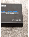 HDMI Video Converter VGA To 4K Scaler – Converter - Excellent - Photo 9