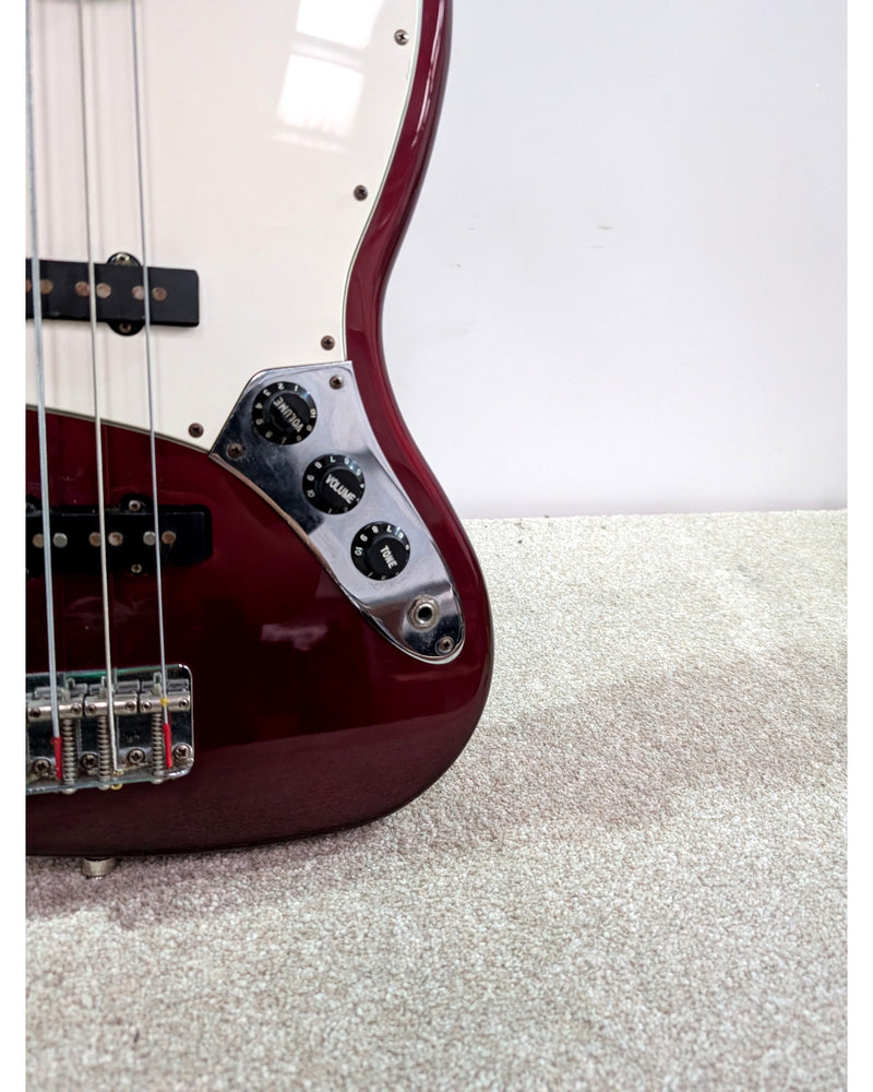 Fender Standard Jazz Bass MIM (1999) - Bass Guitar - Metallic Red - Good - image 16