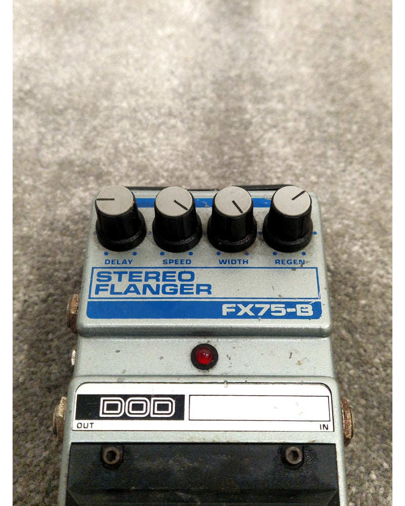DOD FX75-B Stereo Flanger - Effects Pedal - Good - Image 9