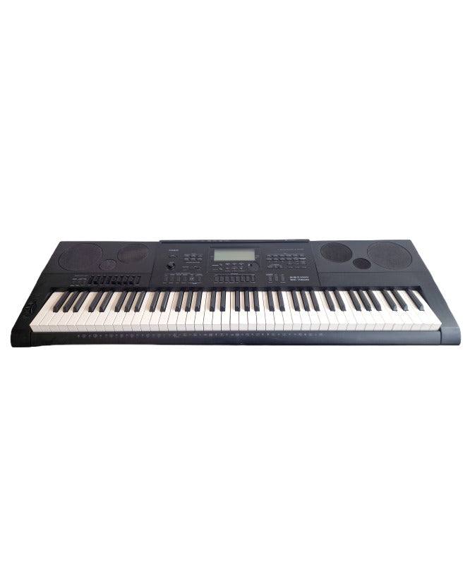 Casio WK-7600 - Musical Keyboards - Black - Very Good w/ Power Supply - Image 1