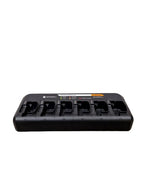 Motorola 6-Way Radio Power Unit NNTN8410A - Black – Charger - Good w/ Power cable - Image 1