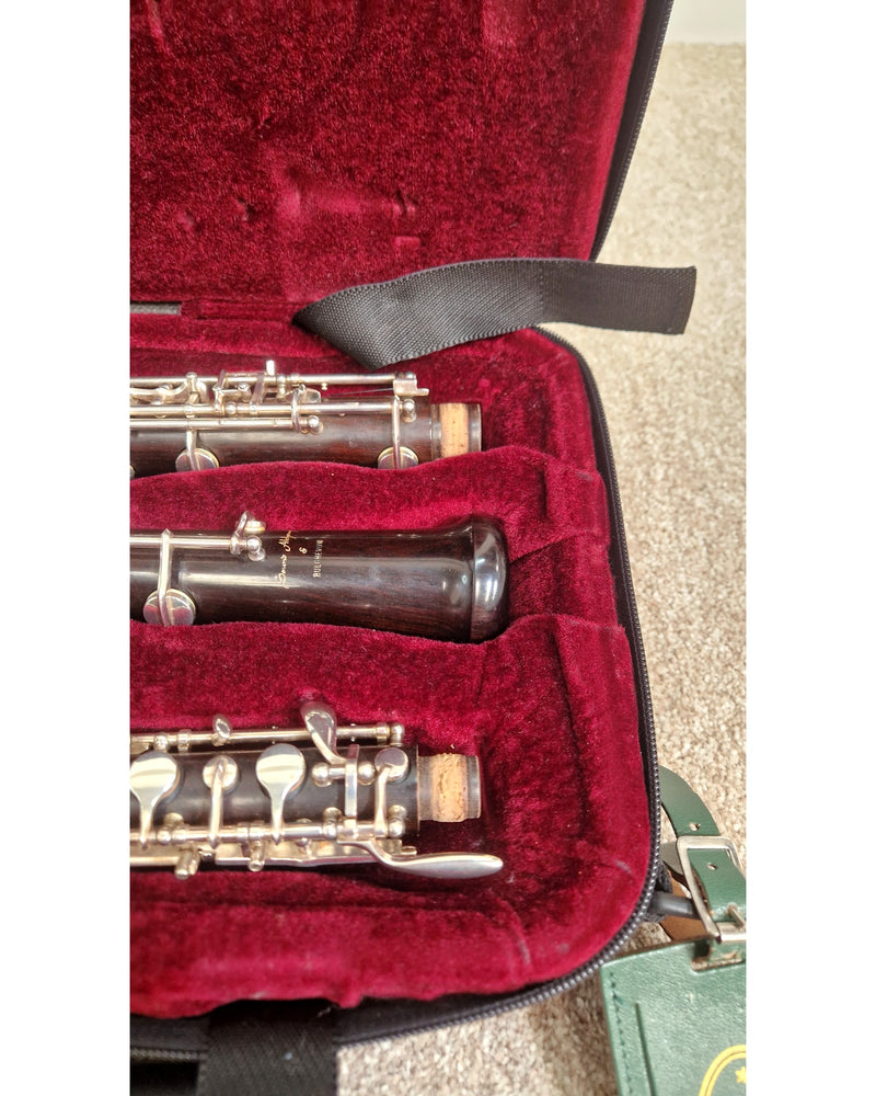Bulgheroni Sound Alchemy Intermediate Oboe Grenadilla, Silver-Plated Keys, Ring Key - Clarinets & Flutes - Excellent w/ Hard Case - image 4