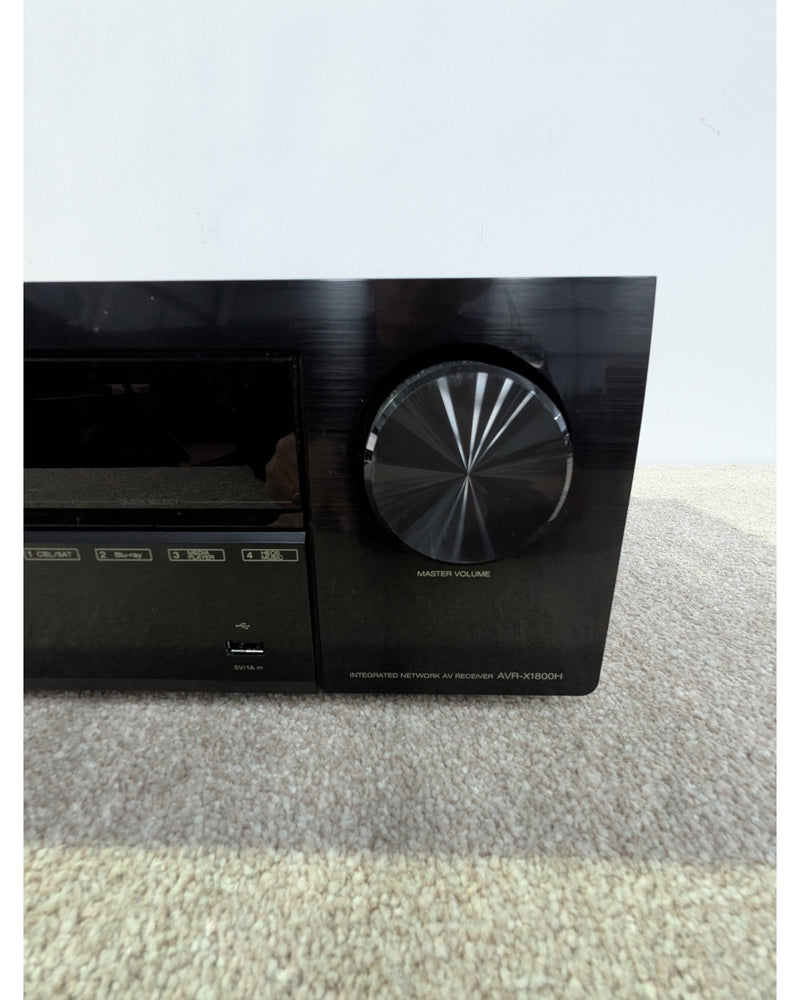 Denon AVR-X1800H - Receiver - Black - Like New w/ Original Box, Manuals, Remote Control - image 7