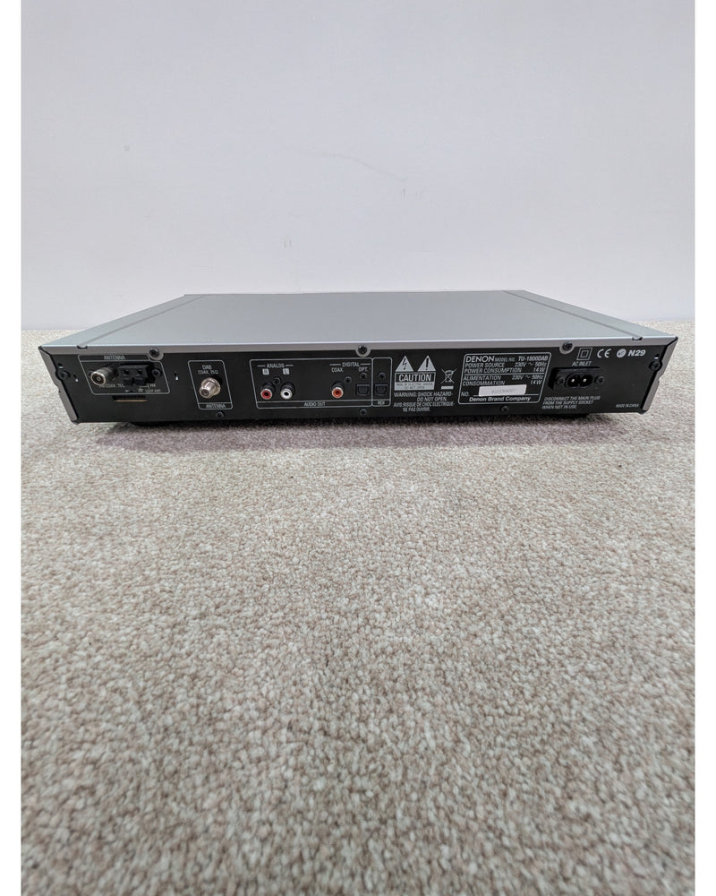Denon TU-1800DAB - Hi-Fi Tuner - Silver - Excellent w/ Manuals & Remote Control - image 5