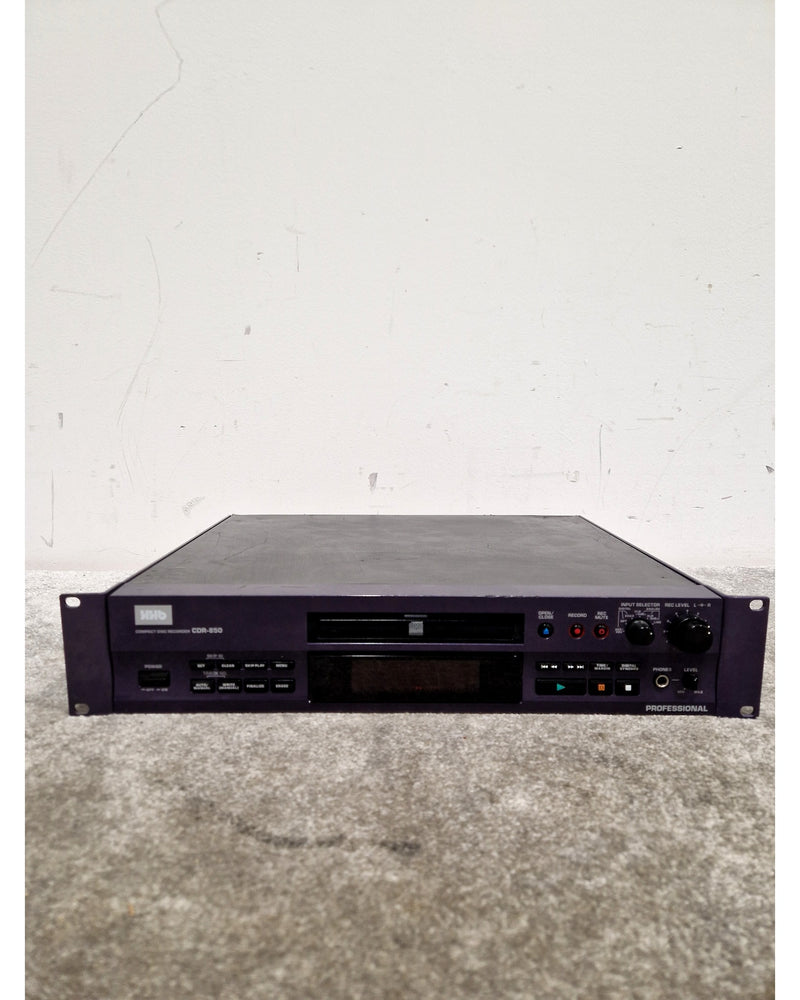 HHB CDR-850 - Compact Disc Recorder - Black - Spares or Repair - Image 13