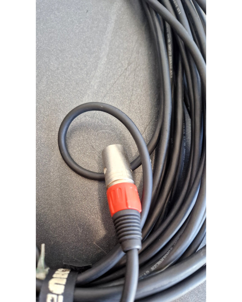 Van Damme 50ft Microphone Cable - Black – Microphone Cable - Excellent - Image 2