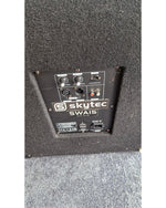 Skytec SWA15 - PA Speakers - Black - Excellent w/ Original Box - Image 2
