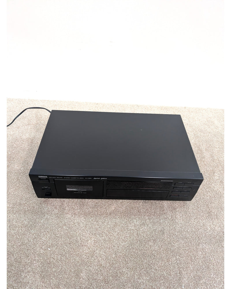 Yamaha KX-580 - Cassette Deck - Black - Very Good - image 5