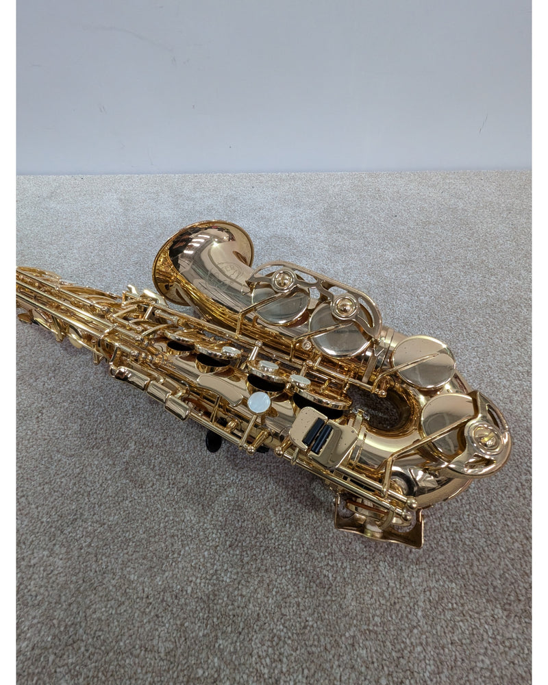 Jupiter JAS-567 Alto Saxophone - Saxophone - Gold - Good w/ Soft Case - image 7
