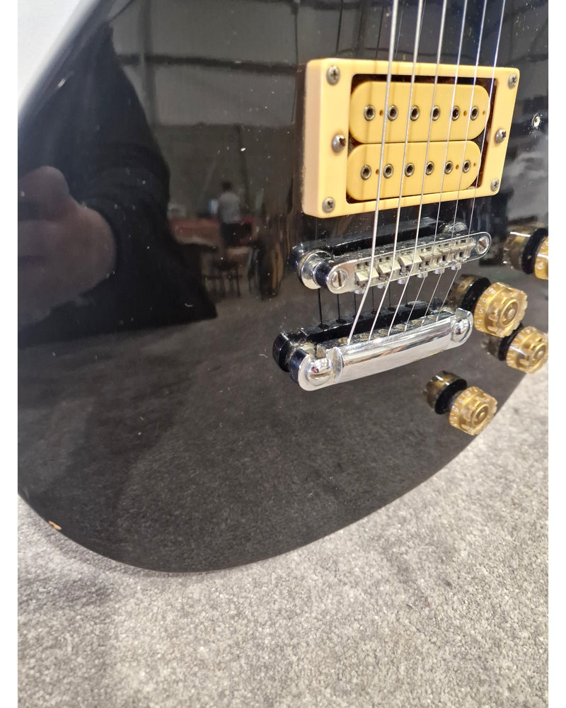 Encore Les Paul- Electric Guitar - Black - Good w/ New Strings - Image 13