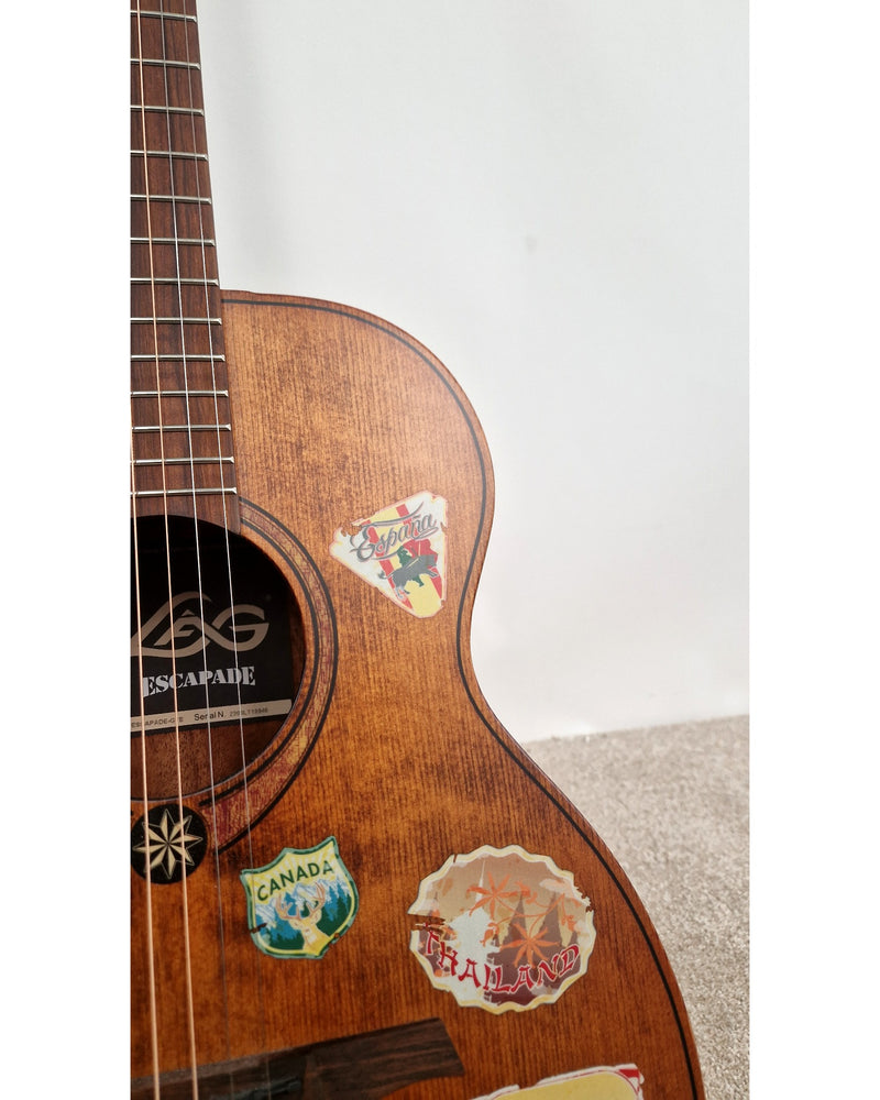 Lag Escapade-GTE - Electro-Acoustic Guitar - Like New w/ Soft Case - image 6