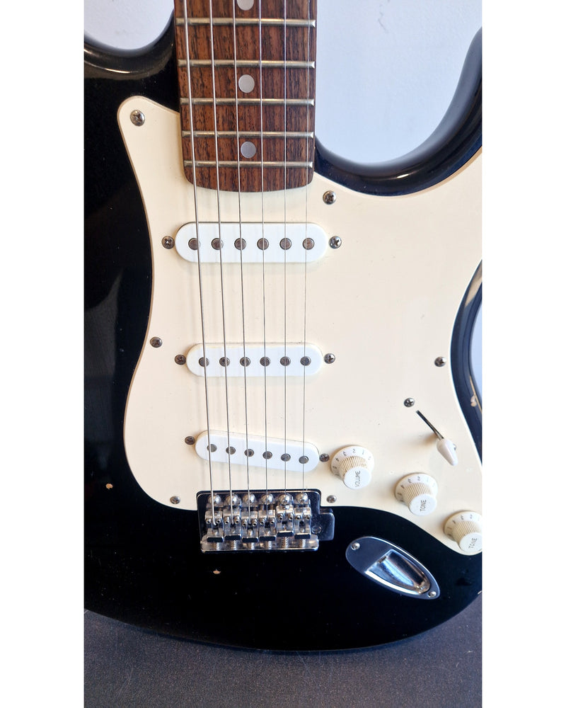 Squire Stratocaster Affinity - Black Electric Guitar - Good - Image 7