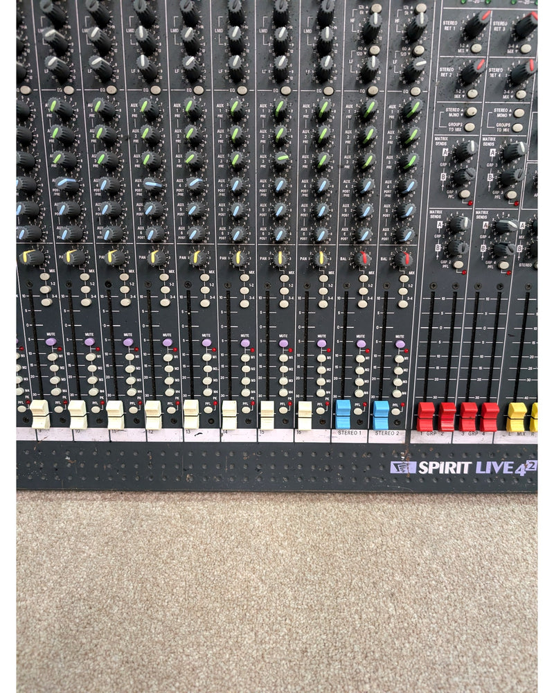 Soundcraft Spirit Live 4/2 - Mixer - Fair w/ Hard Case & Power Supply - image 14