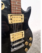 Encore Les Paul- Electric Guitar - Black - Good w/ New Strings - Image 15