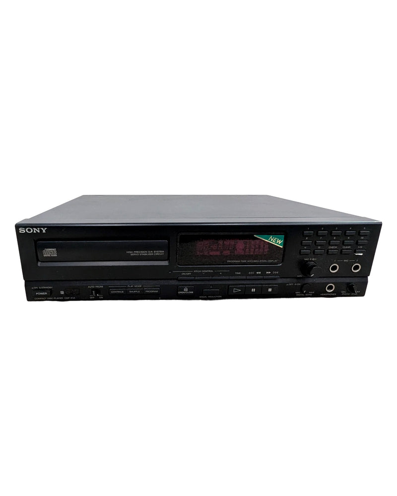 Sony CDP-K1A - CD Player - Excellent w/ Manuals & Remote Controller - image 1