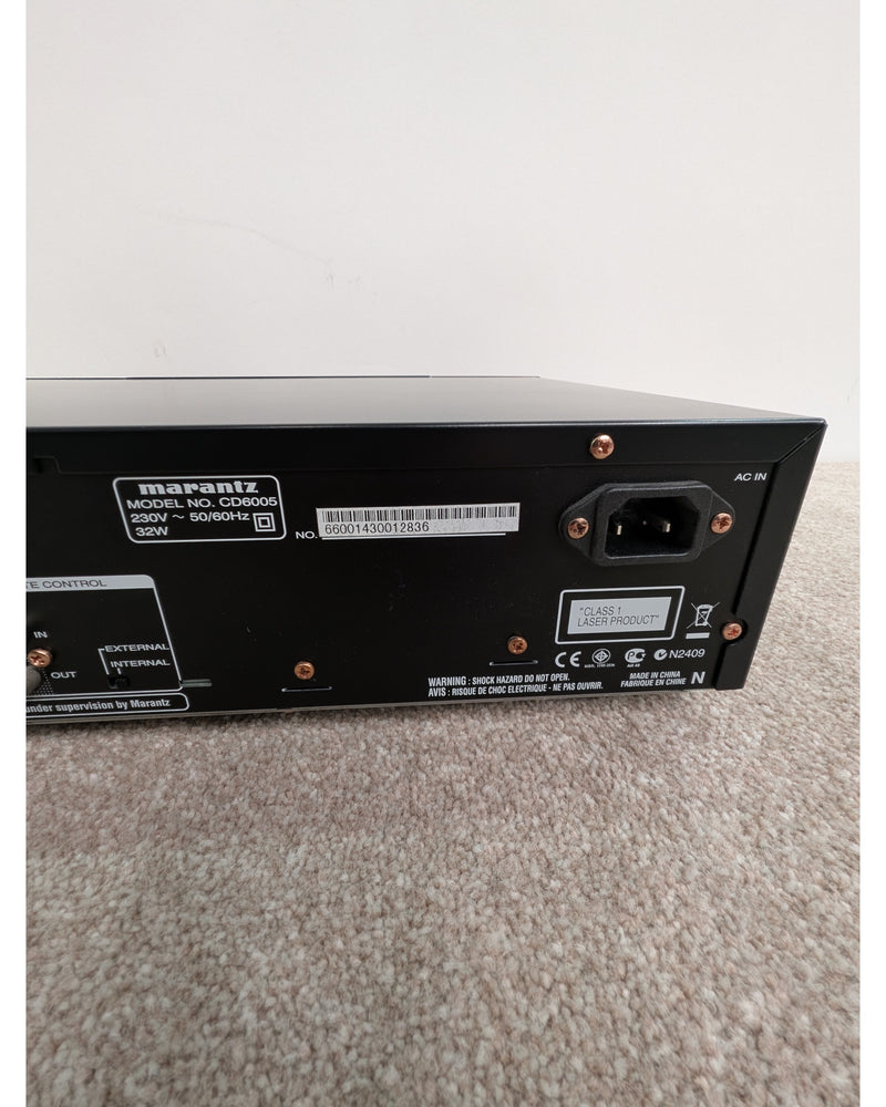 Marantz CD6005 - CD Player - Black - Good w/ Original Box & Manuals - image 9