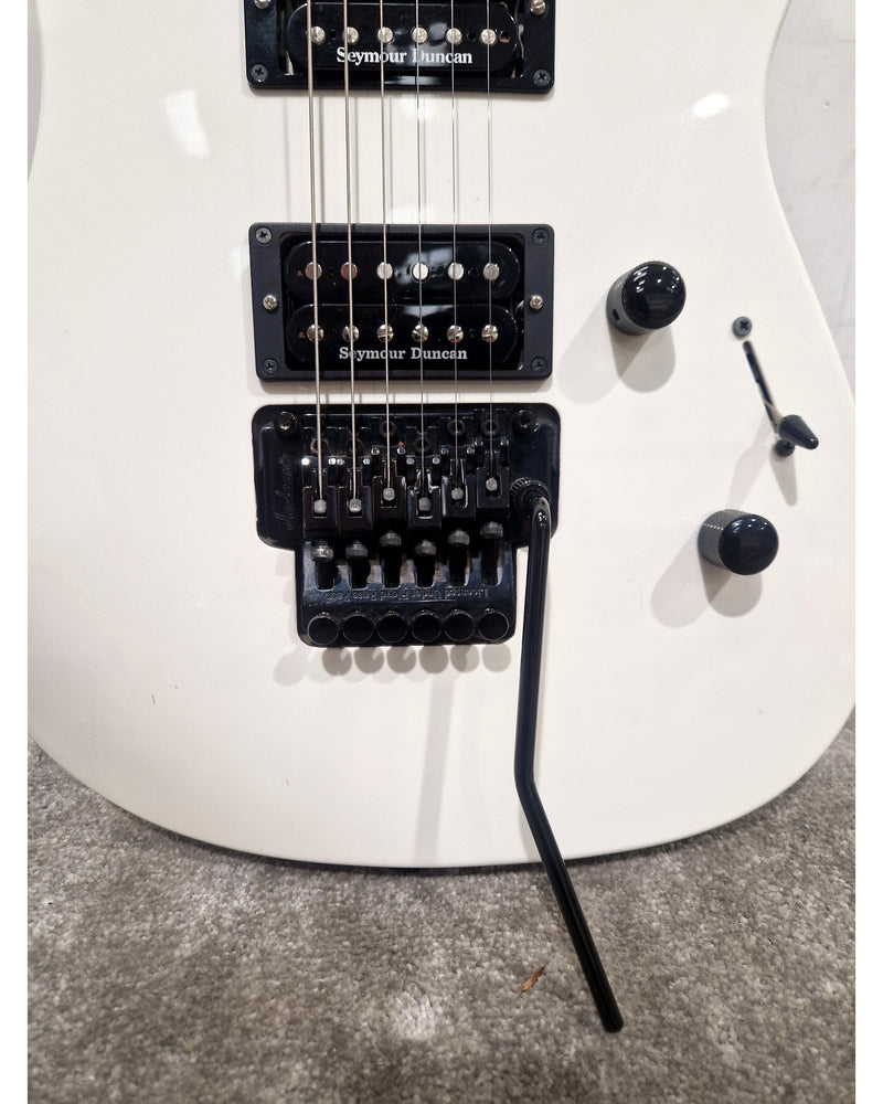 jackson DK2M - White Electric Guitar - Maple Neck - Good w/ Hard Case - Image 16