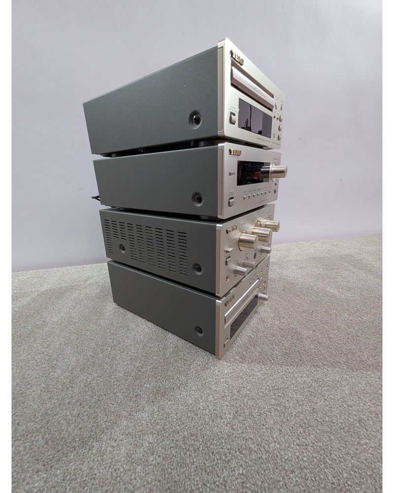 TEAC H300 System (CD, Amplifier, Tuner, Cassette Deck) - Media Player - Silver - Very Good w/ Original Box - image 3