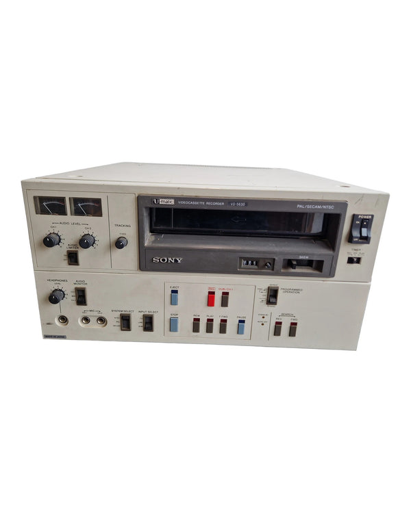 Sony U-Matic VO-5630 - Video Recorder - Cream - Spares or Repair