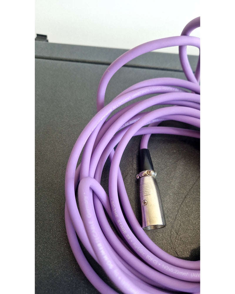 Sommer 15ft Microphone Cable - Violet – Microphone Cable - Excellent - Image 11