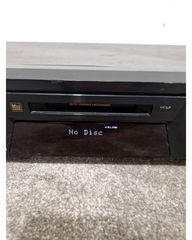 Sony Mds Je470 - Black – Mini-Disc Player - Fair - Image 2