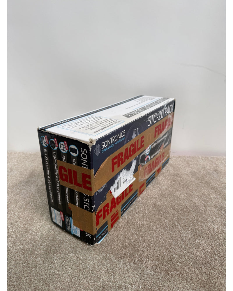 Sontronics STC-20 - Condenser Microphone - Black - Excellent w/ Soft Case, Original Box, Shock Mount + Pop Shield - image 8