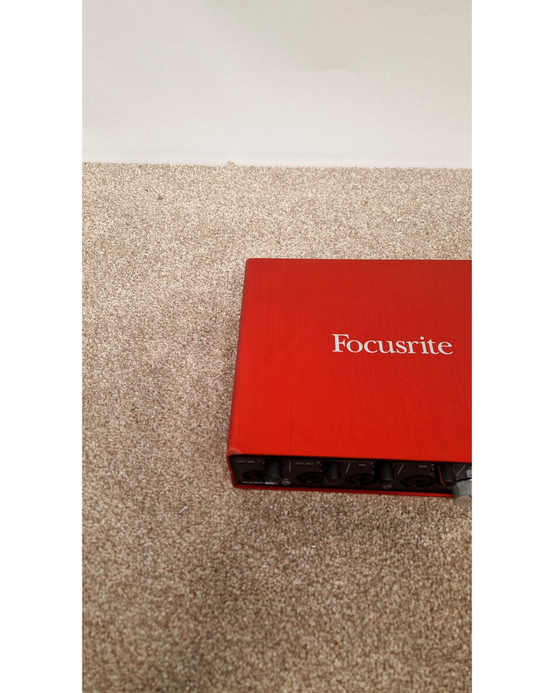 Focusrite Scarlett 18i8 2nd Gen - Audio Interface - Red - Good w/ Power Supply - image 5