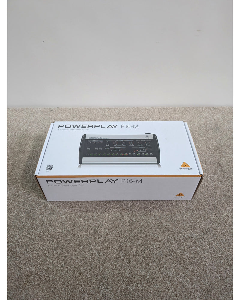 Behringer Powerplay P16-M - Audio Interface - Excellent w/ Original Box, Manuals, Power Supply - image 11