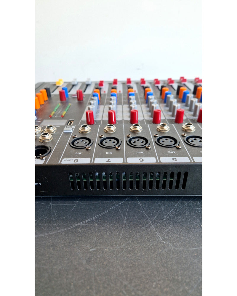 GMUME 8 Channel Professional Mixer - Mixer - Good - Image 4