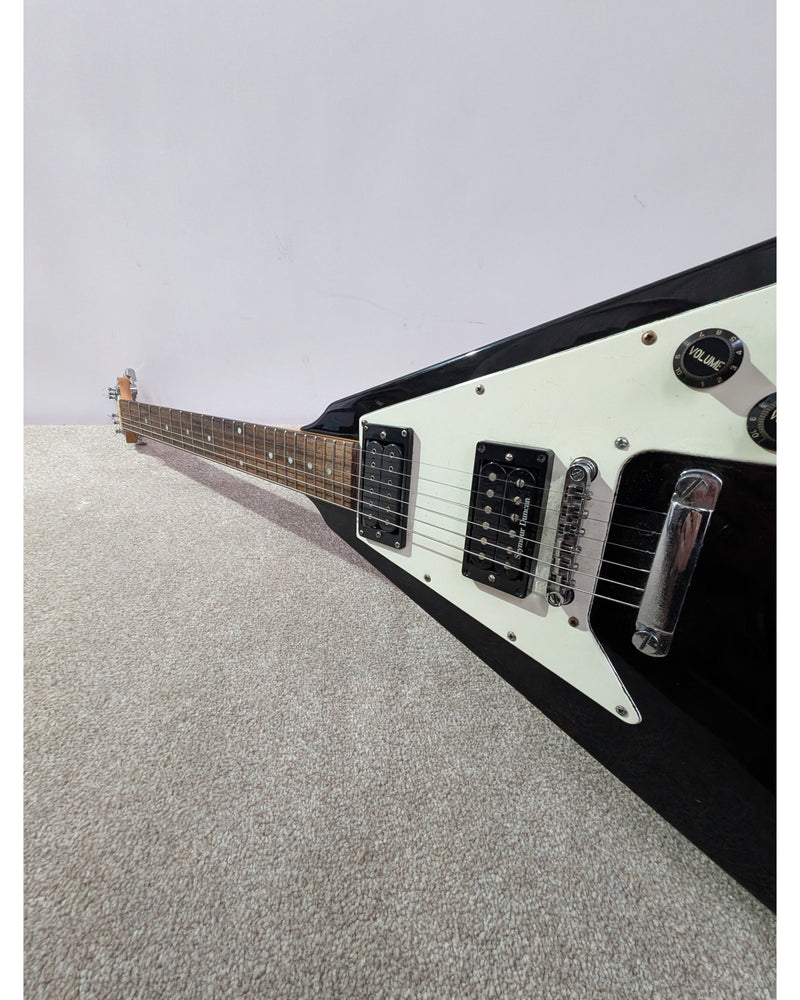 Epiphone 67 Flying V - Electric Guitar - Black - Good - image 19