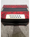 Galotta 12 Bass Accordion - Red – Accordion - Fair w/ Hard Case - Photo 7