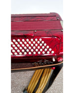 Marinucci 120 - Accordion - Red - Refurbished w/ Hard Case - Image 9