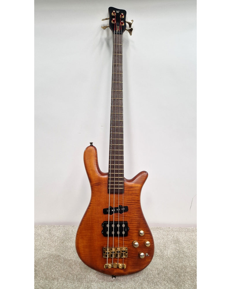 Warwick Streamer LX Jazzman - Bass Guitar - Natural - Very Good w/ Soft Case - image 2