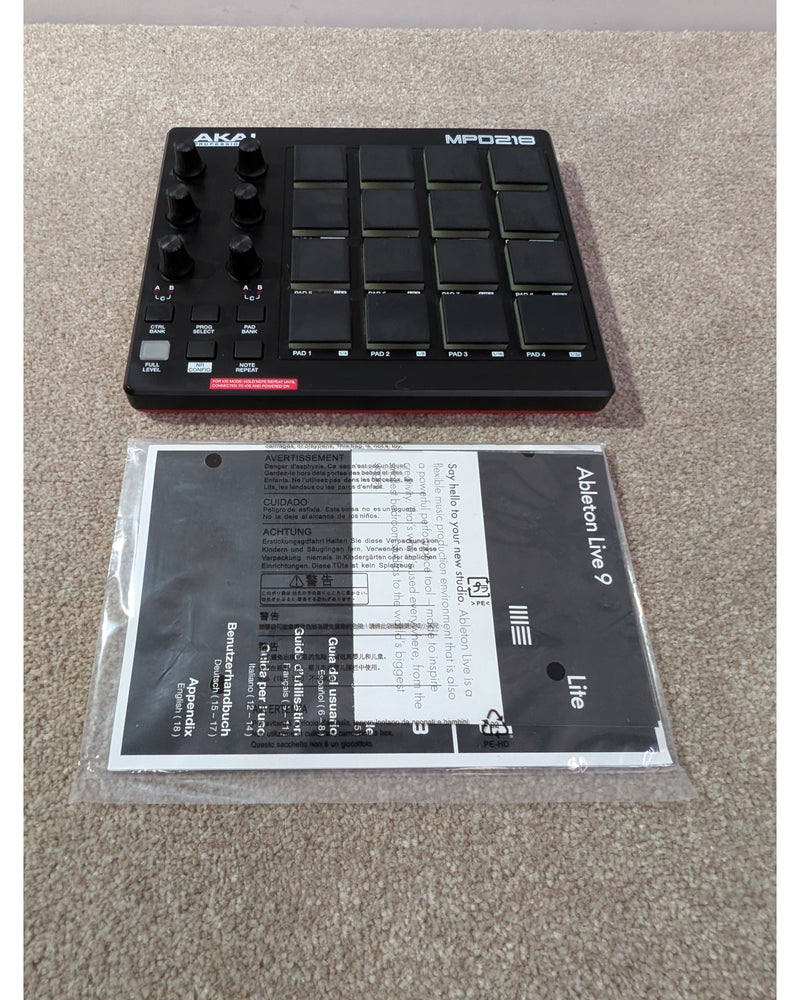 Akai Pro MPD218 - MIDI Controller - Very Good w/ Original Box & Manuals - image 12