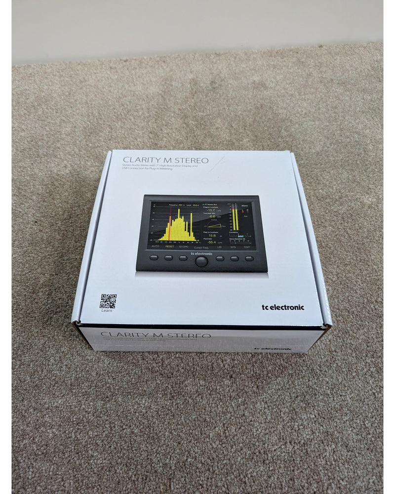 TC Electronic Clarity M Stereo - Studio Gear - Black - Like New w/ Original Box & Manuals - image 11