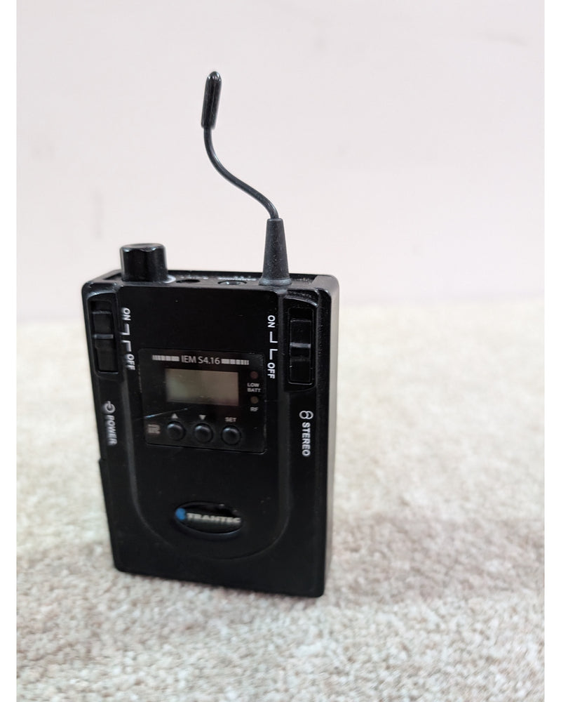 Trantec IEM S4.16 - Wireless System - Black/Silver - Excellent w/ Original Box & Manuals - image 12