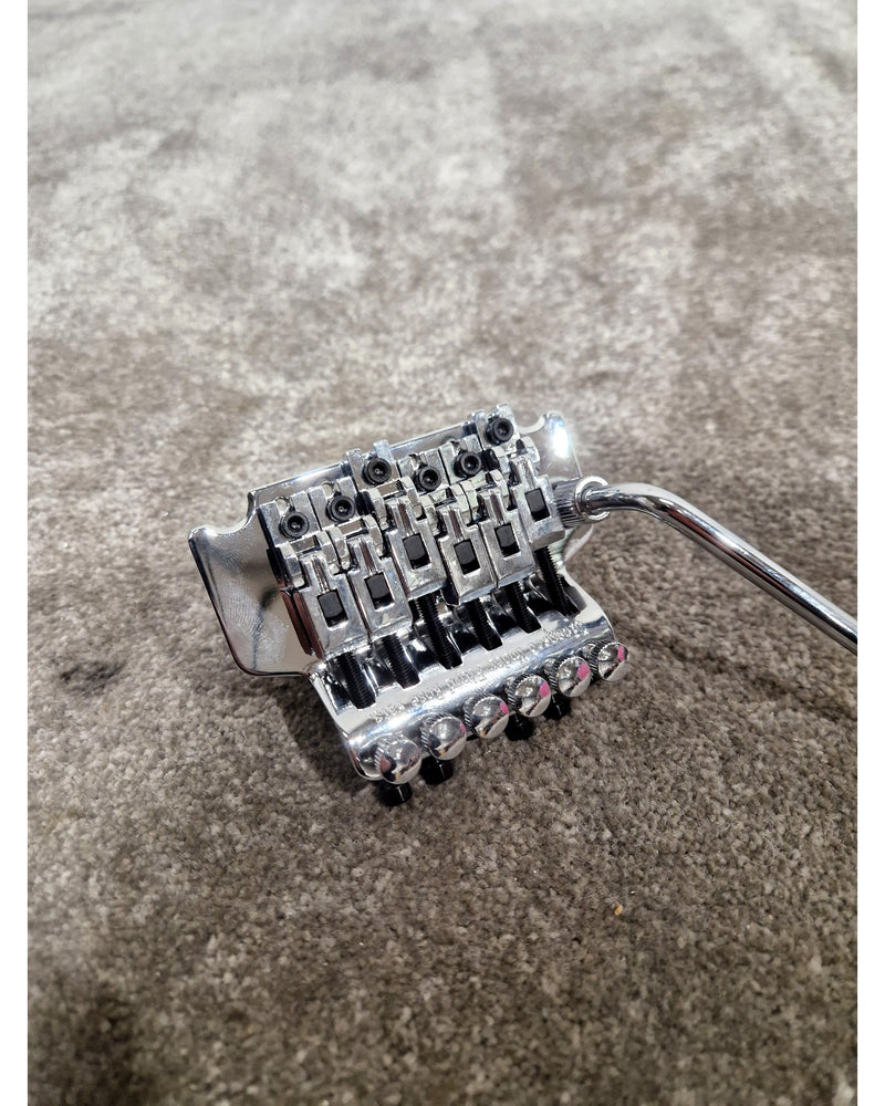 Licensed Floyd Rose - Guitar Bridge - Chrome - Excellent - Image 3