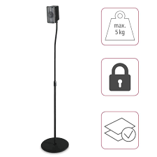 Pair of Hama Speaker Stands - For Surround Sound Systems and Mini Speakers - New Open Box