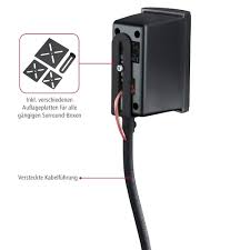 Pair of Hama Speaker Stands - For Surround Sound Systems and Mini Speakers - New Open Box