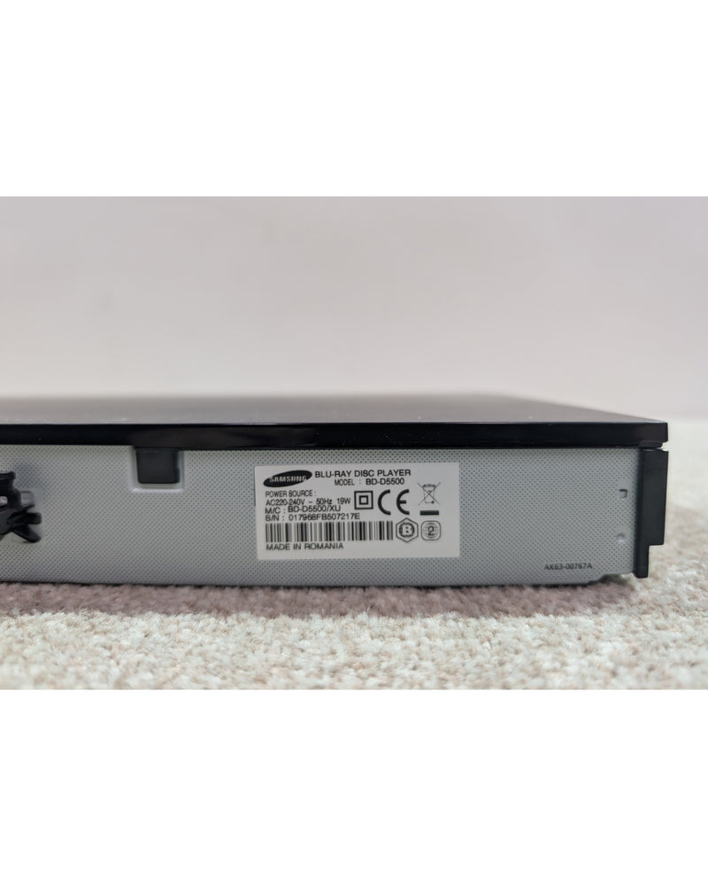 Samsung BD-D5500 - Media Player - Black - Fair w/ Manuals - image 10