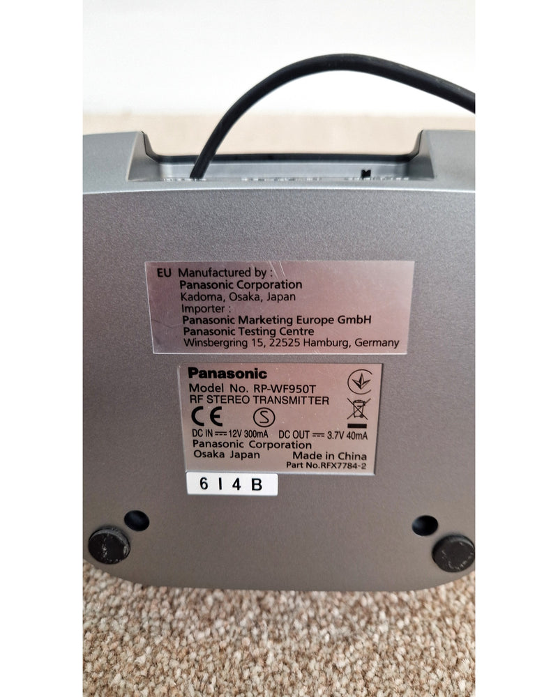 Panasonic RP-WF950T - Wireless Headphone Base - Excellent - Image 6