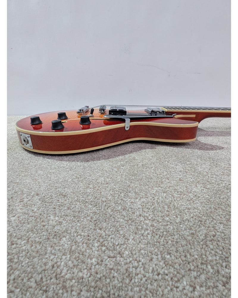 Comins GCS-1 - Electric Guitar - Cherry Sunburst - Very Good w/ Hard Case - image 8