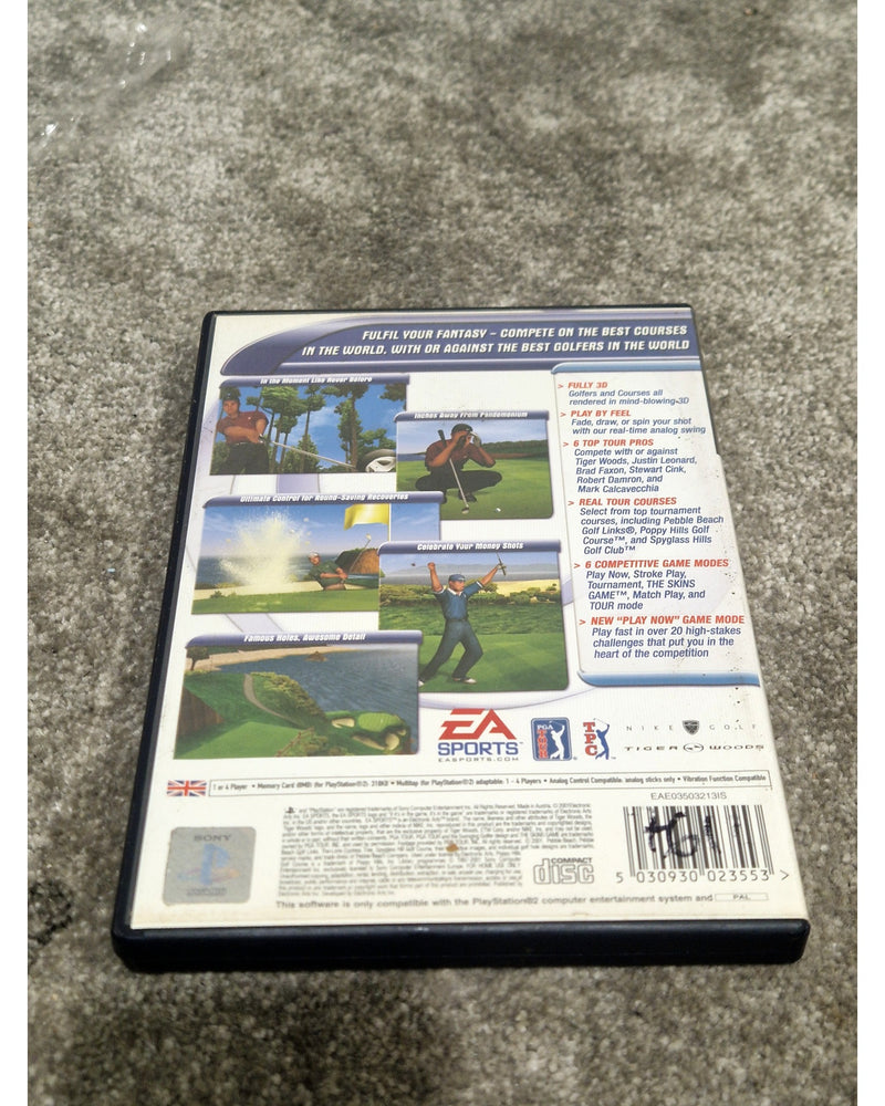 Tiger Woods PGA Tour 2001 - Video Game - Fair w/ Original Box - Image 13