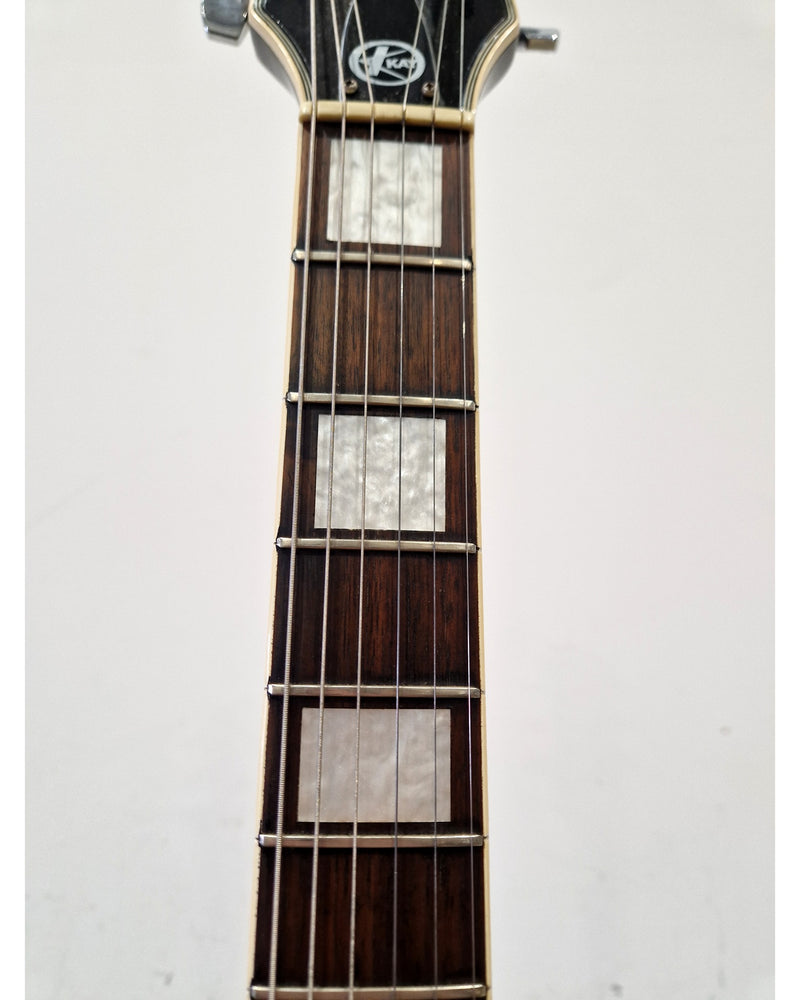 Kay Les Paul - Black Electric Guitar - Solid Body - Good - Image 16